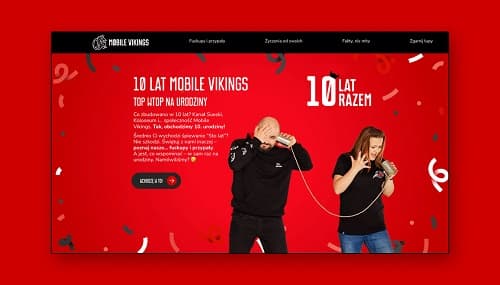 10 years together - new website