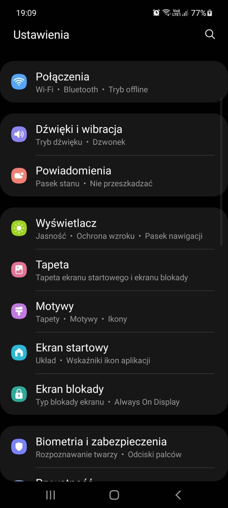 Creating a hotspot from phone step 1