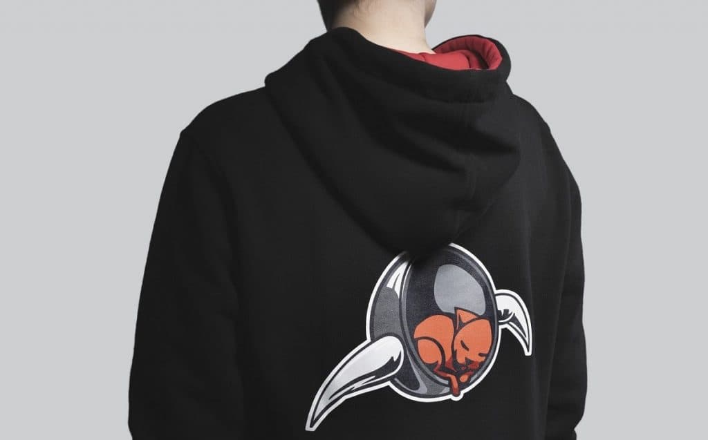 Kitten is sleepy hoodie from Viking Store